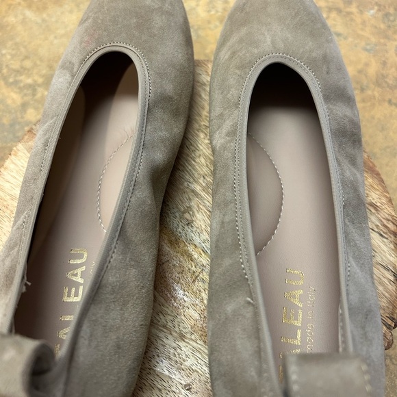 Staley Mara Taupe Suede Flex Ballet Flats - Picture 8 of 10